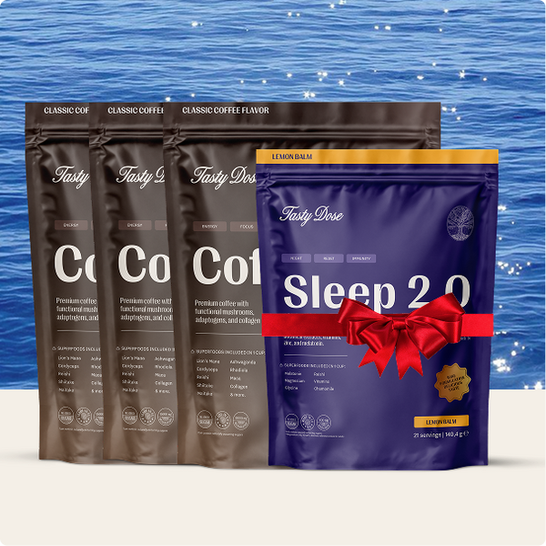 3x COFFEE & 🎁 FREE SLEEP