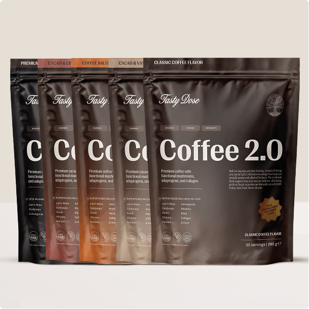 5x Coffee 2.0 – Alle Geschmacksrichtungen