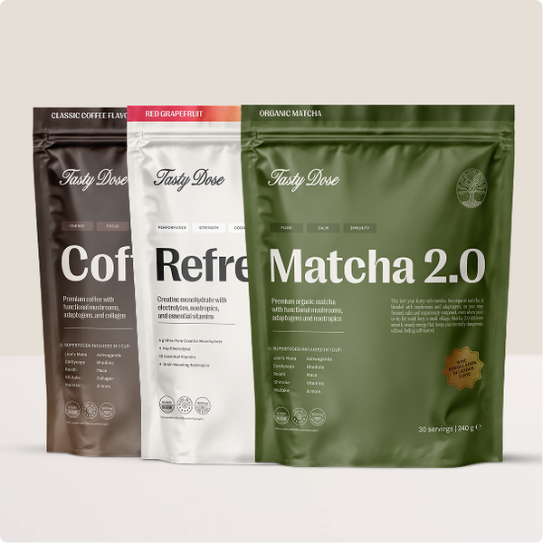 Coffee 2.0 + Refresh 2.0 + Matcha 2.0