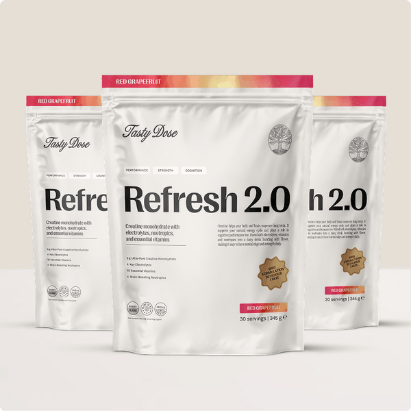 3x Refresh 2.0 - Rote Grapefruit