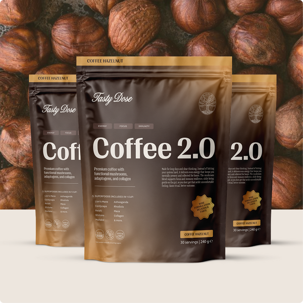 3x Coffee 2.0 - Hazelnut