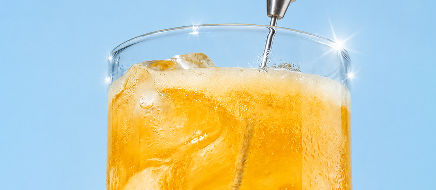 Schmeckt wie Saft, [funktioniert wie Wissenschaft.]