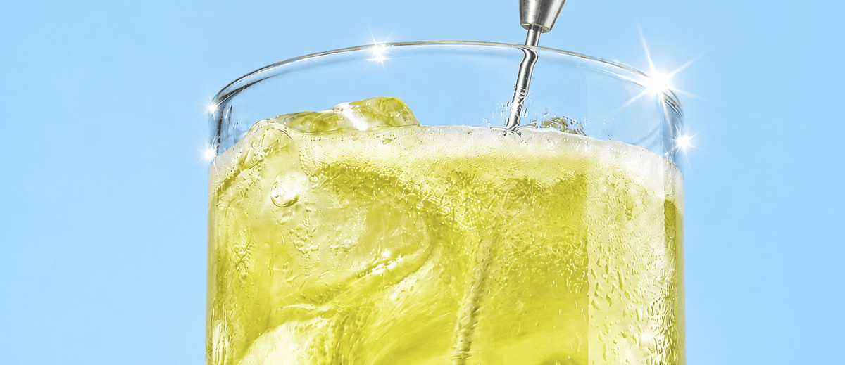 Refresh 2.0, jetzt in einem [neuen Zitrone-Limette-Geschmack]