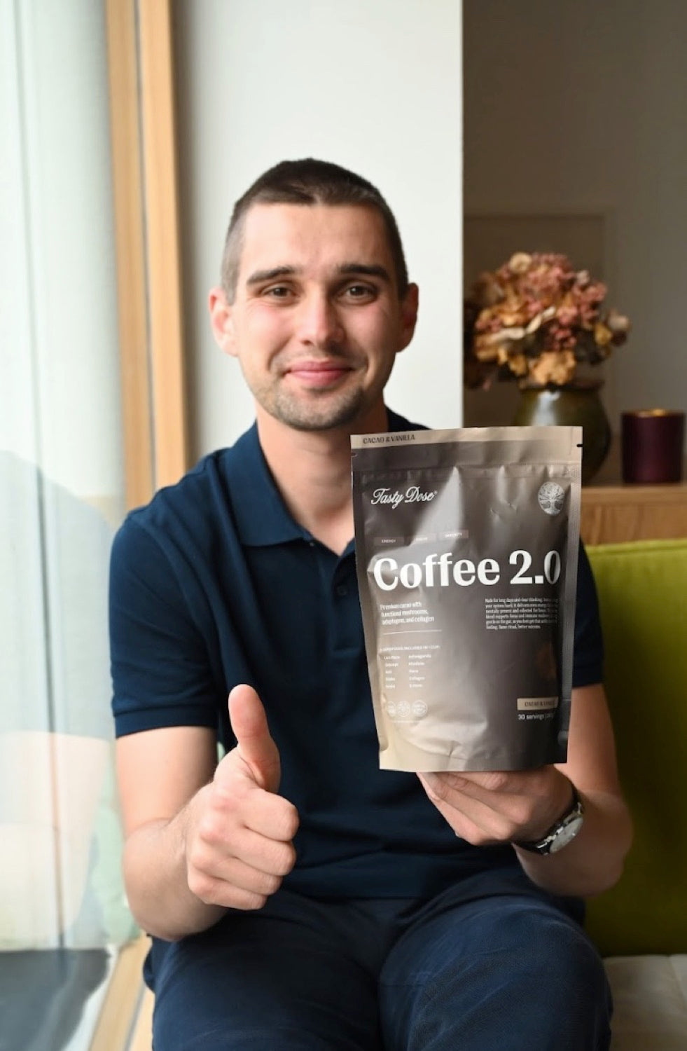 A man making his morning Coffee 2.0